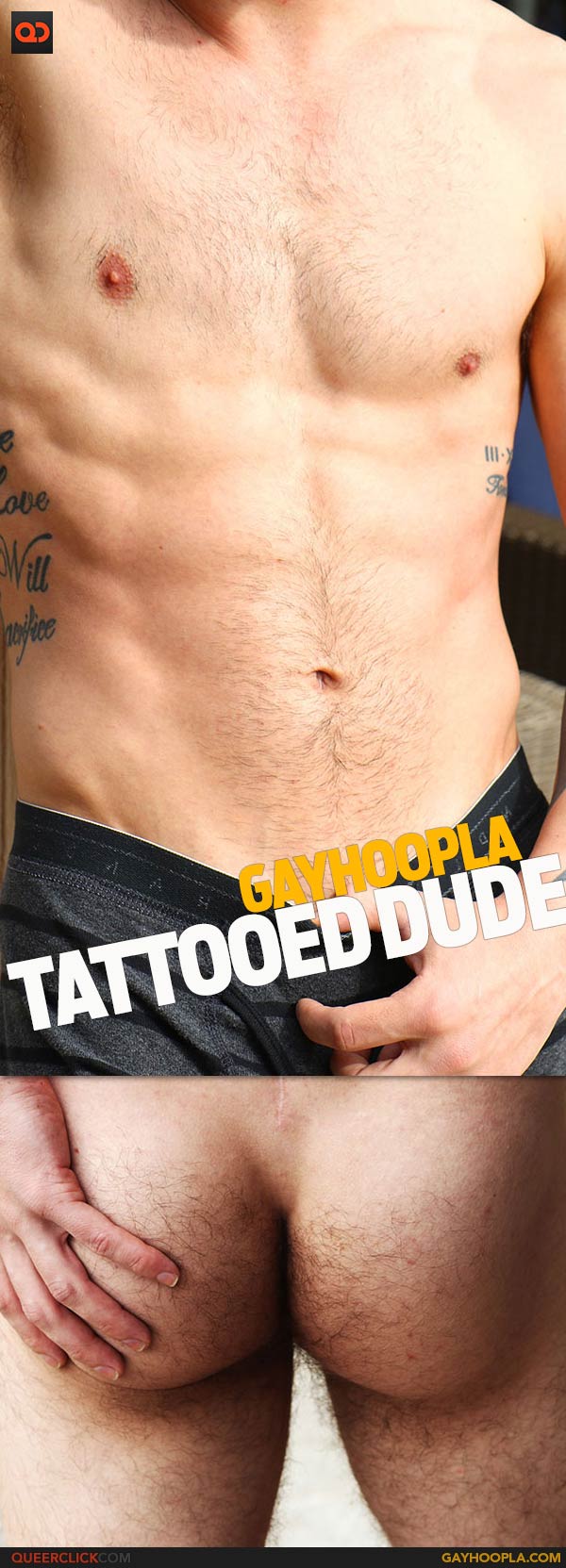 GayHoopla: Tattooed Dude 