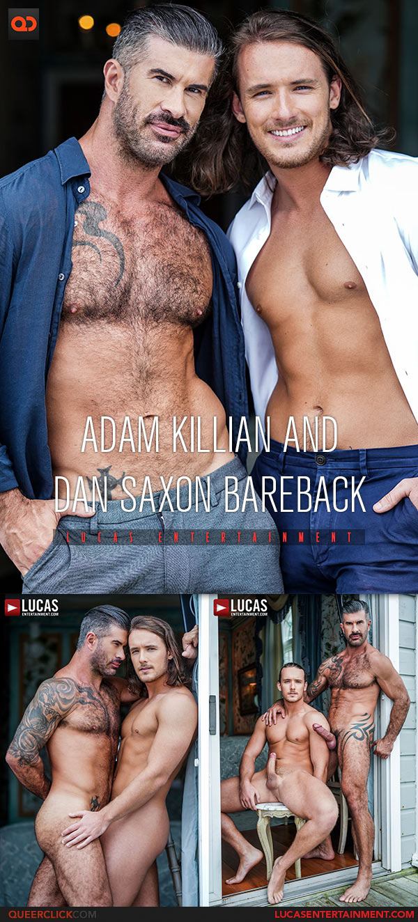 Lucas Entertainment: Adam Killian and Dan Saxon Flip Fuck - Bareback
