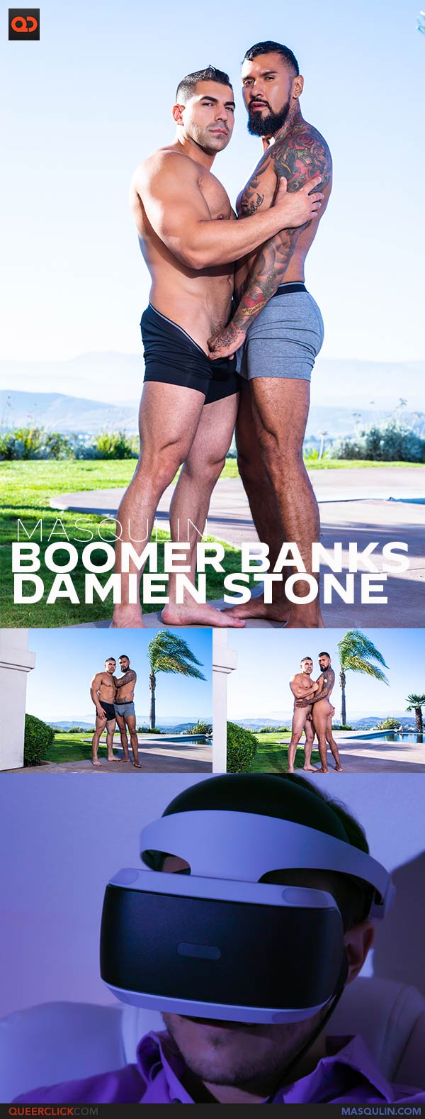 Masqulin: Damien Stone and Boomer Banks