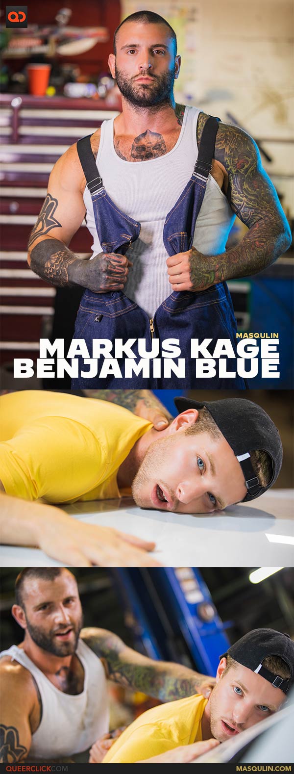 Masqulin: Markus Kage and Benjamin Blue - ONLY $8.33 PER MONTH!