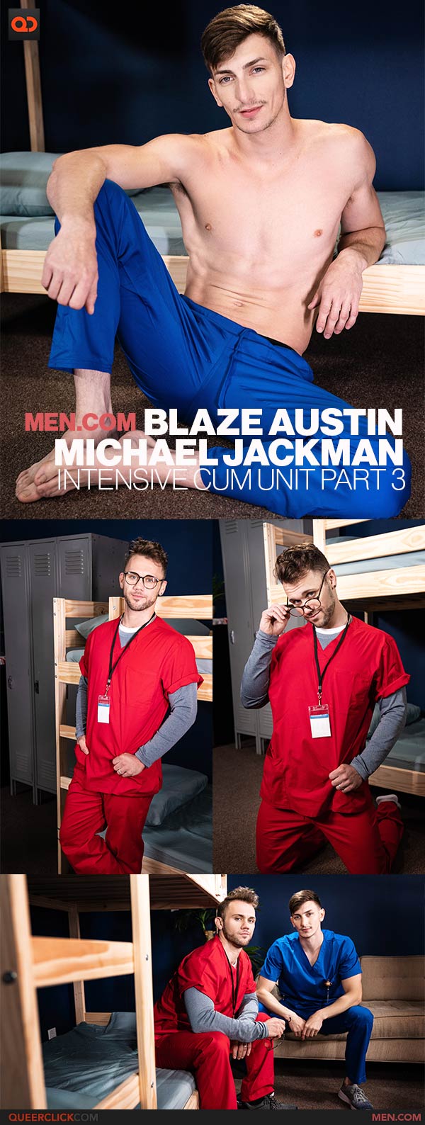 Men.com: Michael Jackman and Blaze Austin
