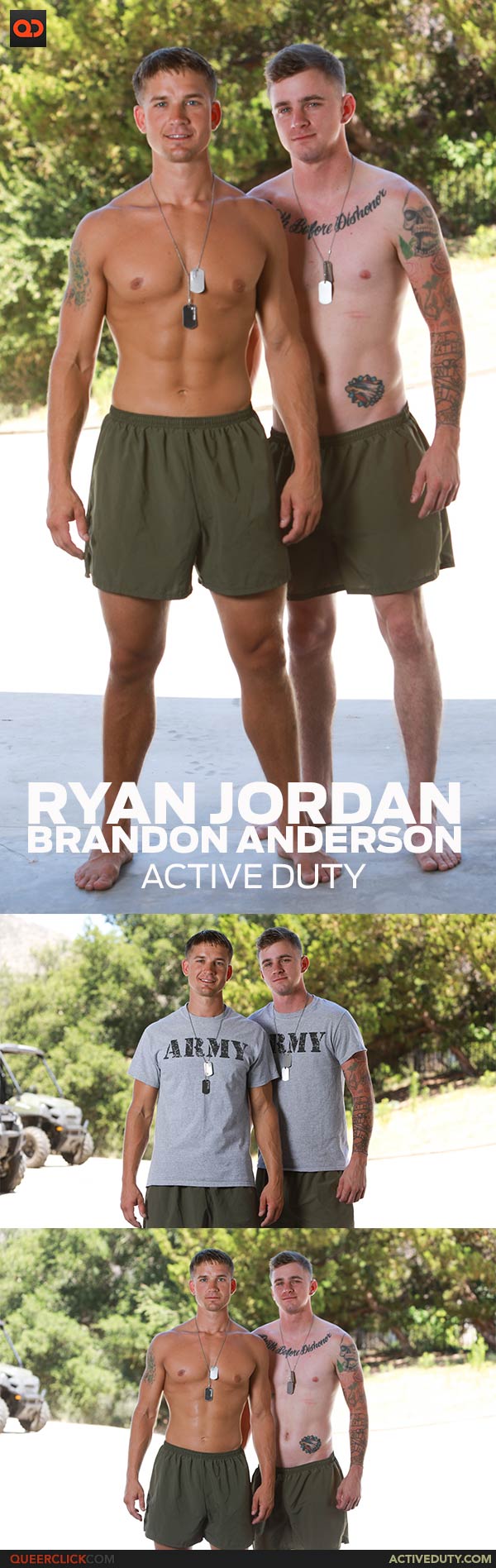 Active Duty: Ryan Jordan and Brandon Anderson