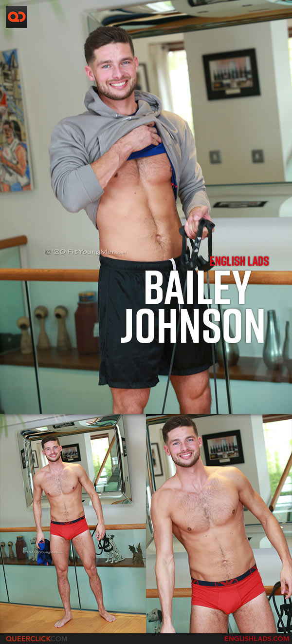 English Lads: Young Hairy Straight Bailey Johnson Shows off his Hot Body and Wanks his Uncut Cock