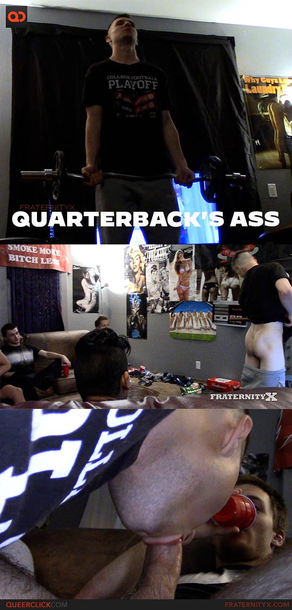FraternityX: Quarterback's Ass