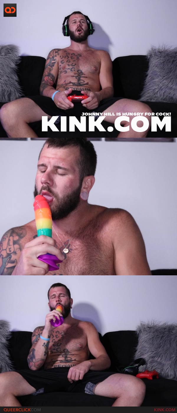 Kink.com: Johnny Hill Is Hungry For Cock!