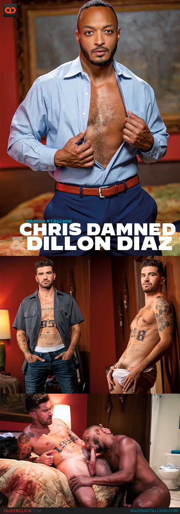 Raging Stallion: Dillon Diaz and Chris Damned