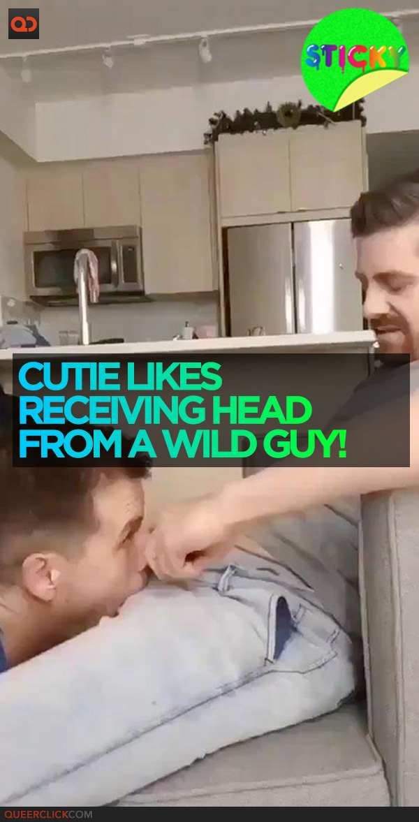 Cutie Likes Receiving Head From a Wild Guy!