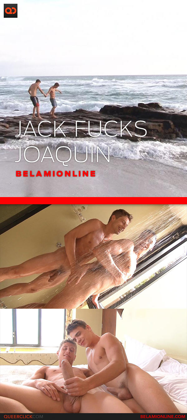 BelAmi Online: Jack Harrer Fucks Joaquin Arrenas - Bareback