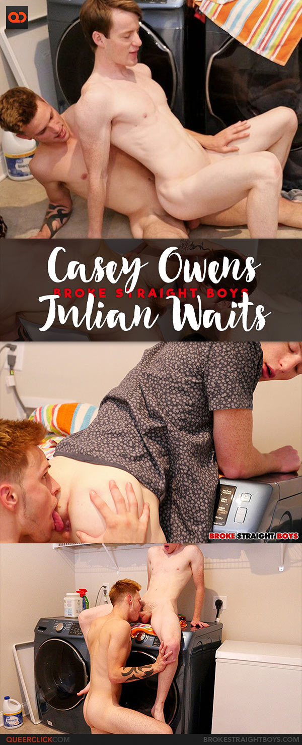 Broke Straight Boys: Casey Owens Fucks Julian Waits - Bareback