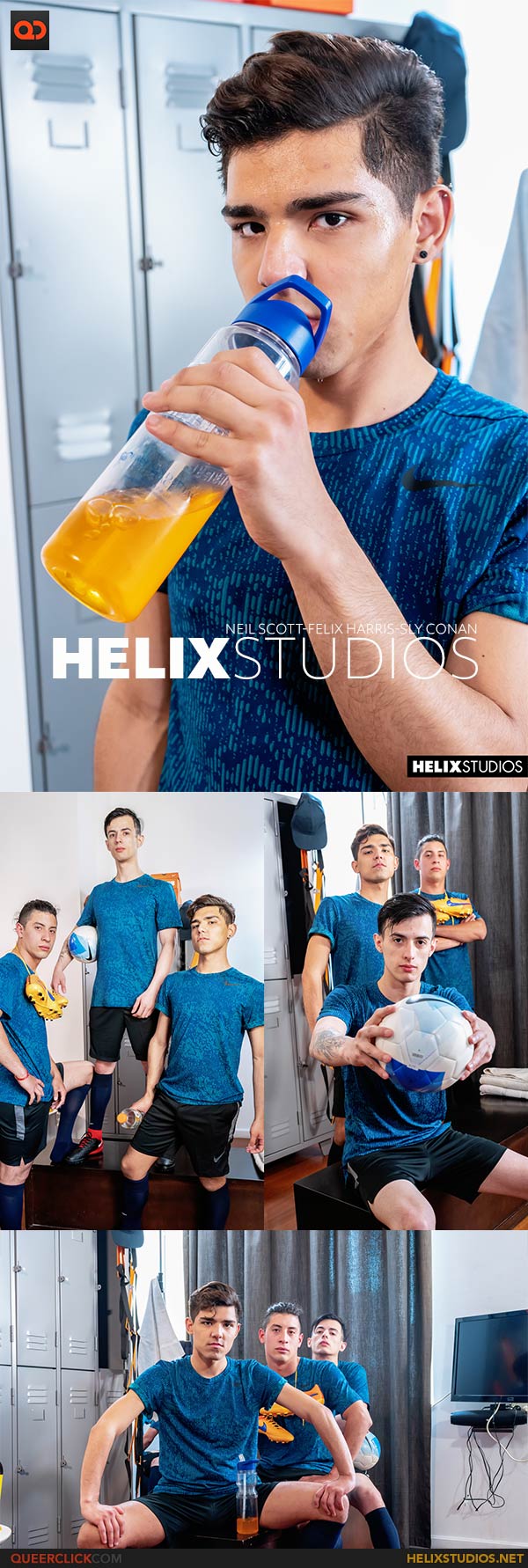 Helix Studios: Neil Scott, Felix Harris and Sly Conan