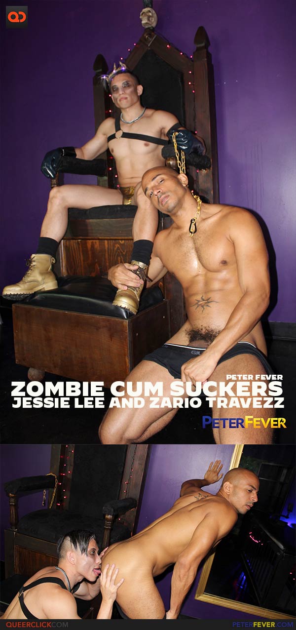 Peter Fever:  Jessie Lee and Zario Travezz - Zombie Cum Suckers Ep 1; The Sperm Turns