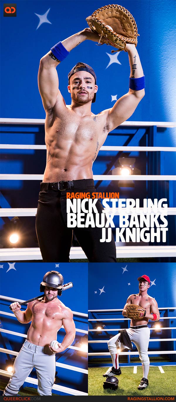 Raging Stallion: Nick Sterling, JJ Knight and Beaux Banks