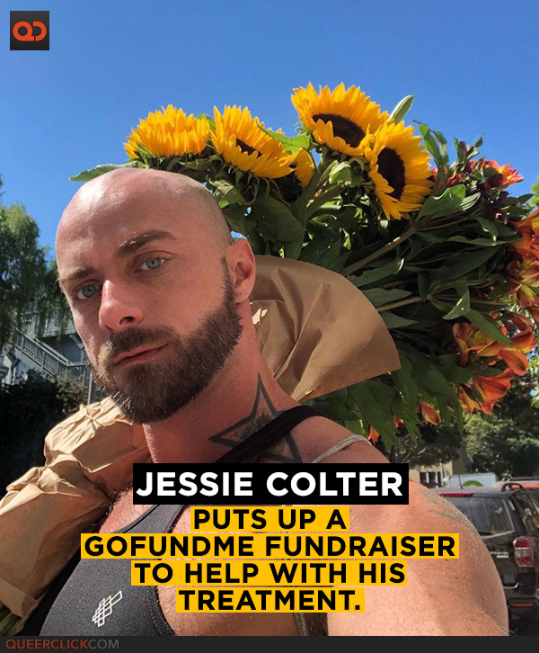 Adult Star Jessie Colter Sets Up a GoFundMe Page to Raise Funds for His Treatment.
