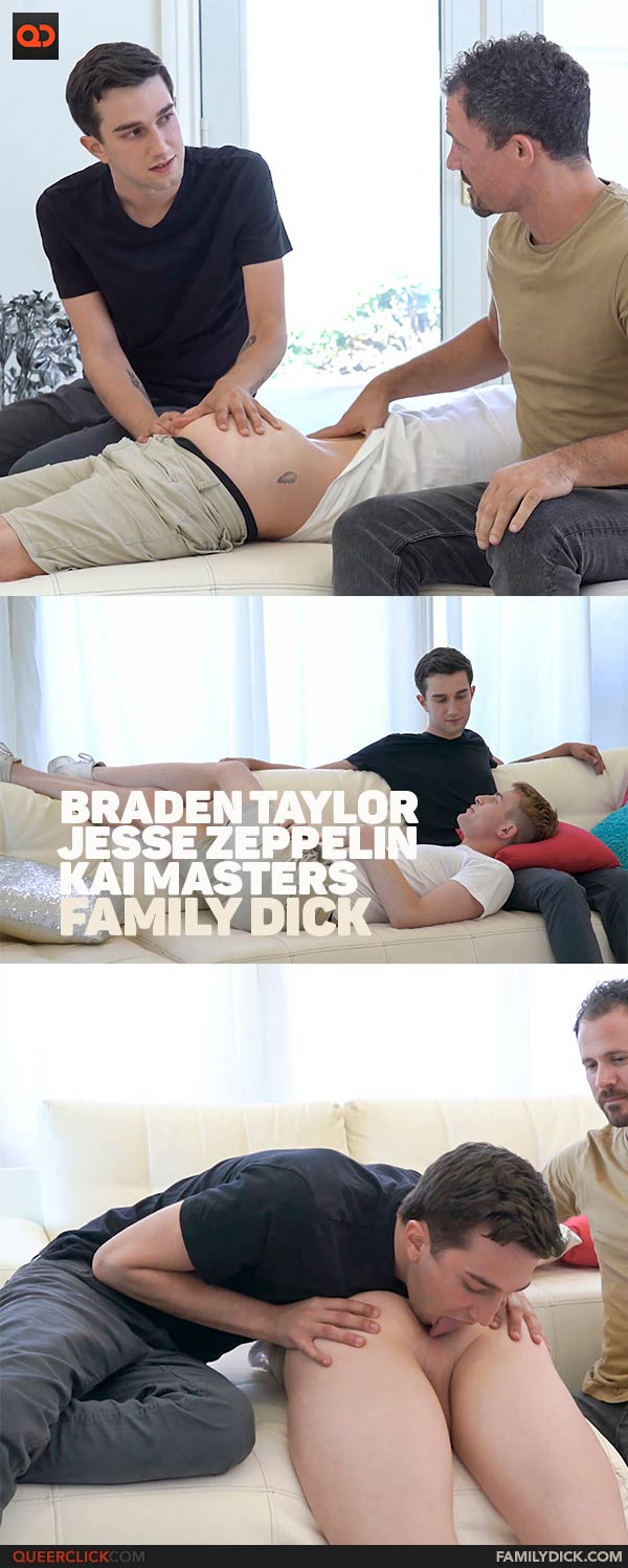 Family Dick: Jesse Zeppelin, Kai Masters and Braden Taylor