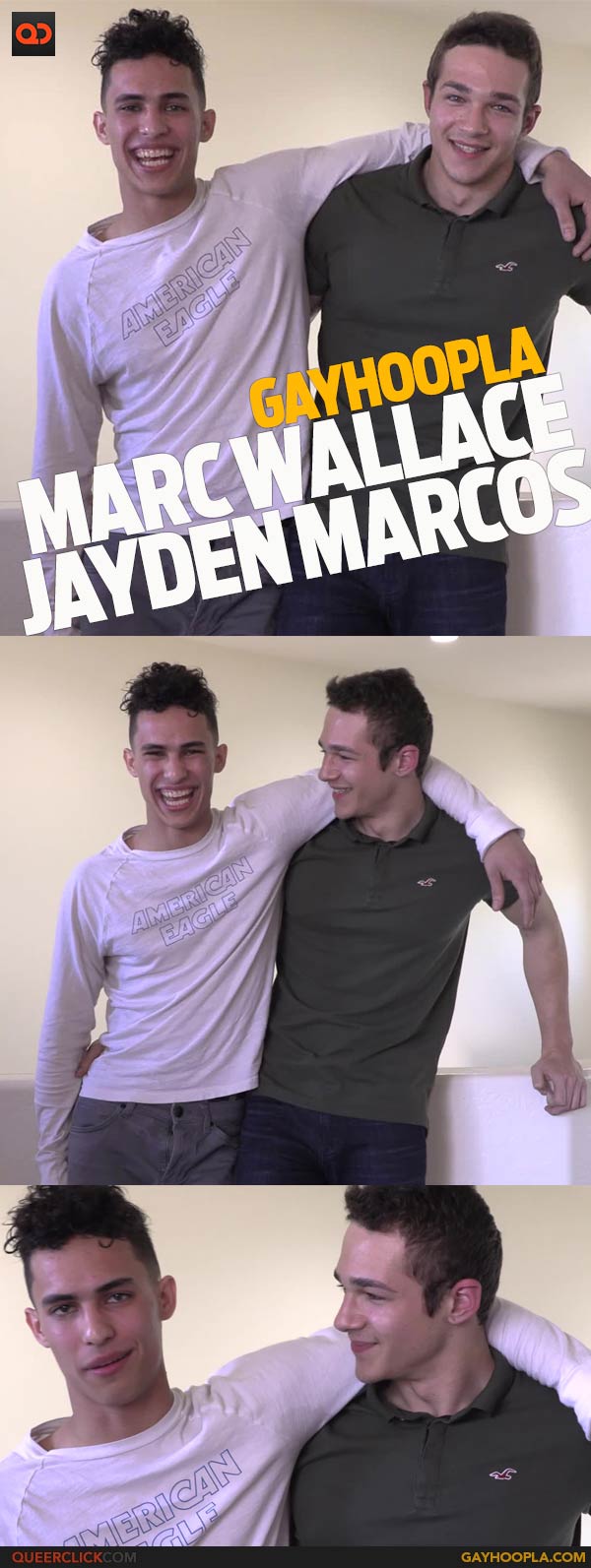 GayHoopla: Marc Wallace Fucks and Sucks Jayden Marcos