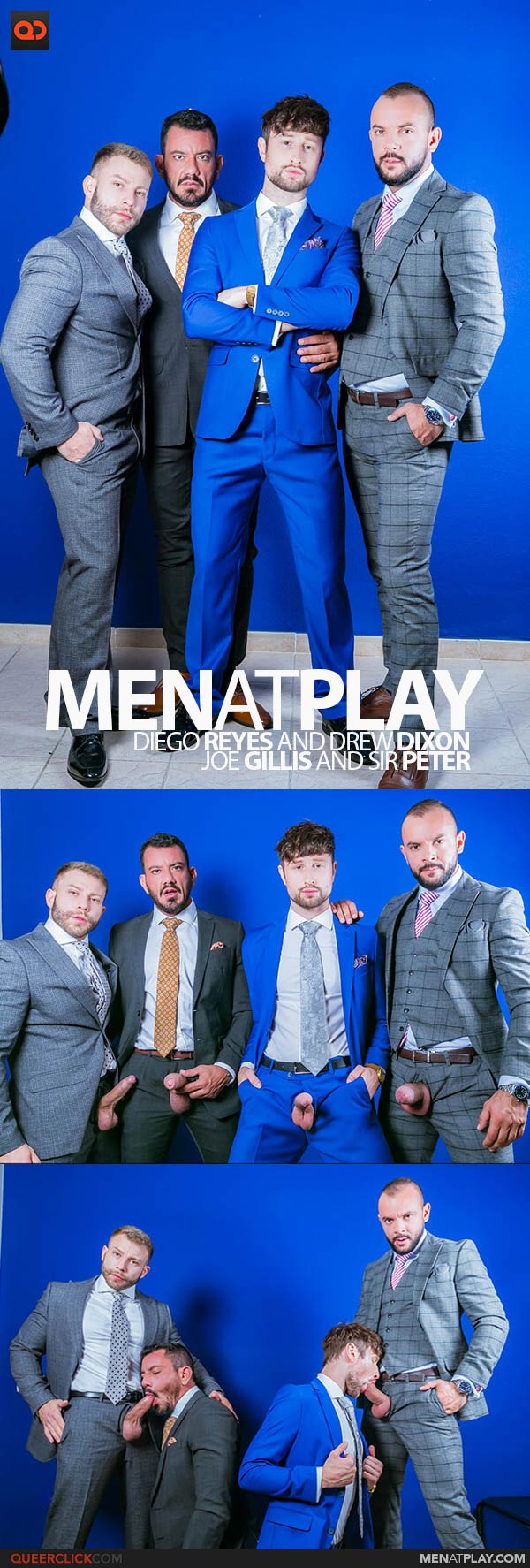 MenAtPlay: Diego Reyes, Drew Dixon, Joe Gillis, and Sir Peter