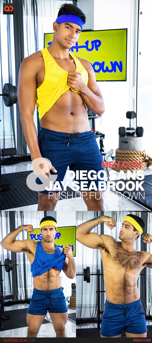 Men.com: Diego Sans and Jay Seabrook