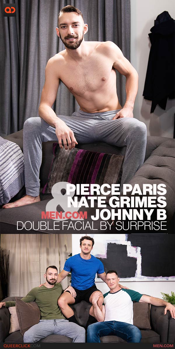 Men.com: Pierce Paris / Nate Grimes / Johnny B