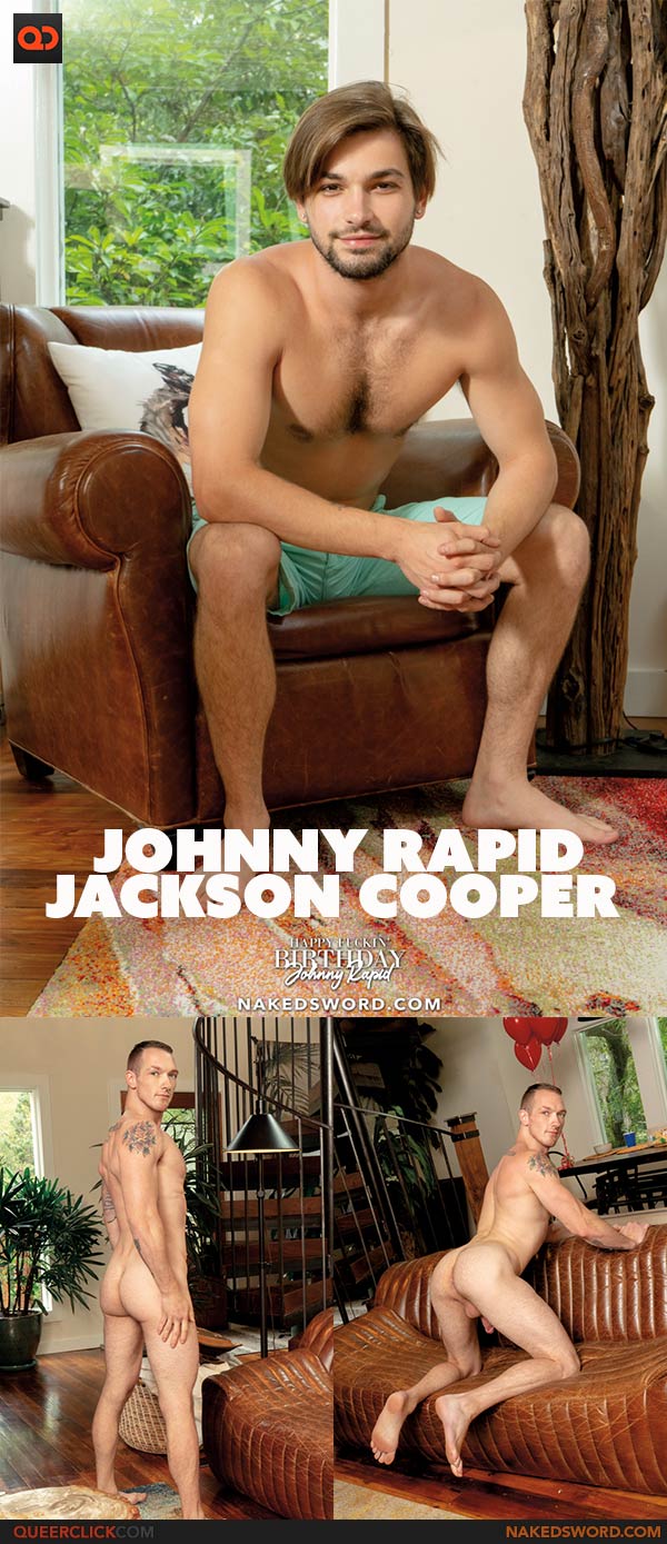 Naked Sword: Johnny Rapid and Jackson Cooper