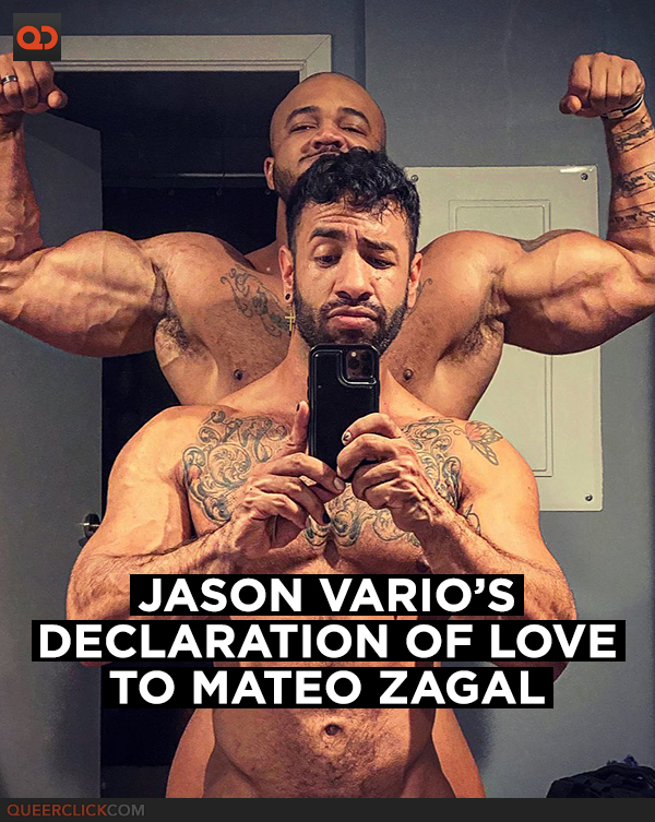 Jason Vario Dedicates A Touching Message of Love to His Partner Mateo Zagal!