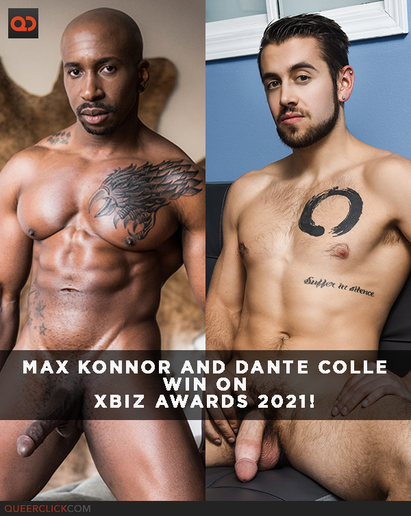 Max Connor Wins Gay Performer of the Year on XBiz Awards! Dante Colle Made History!