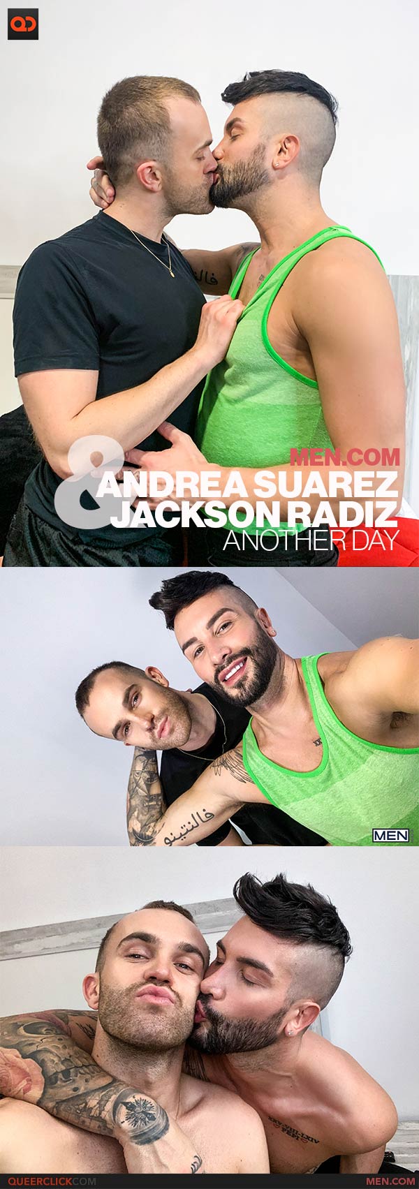 Men.com: Andrea Suarez and Jackson Radiz