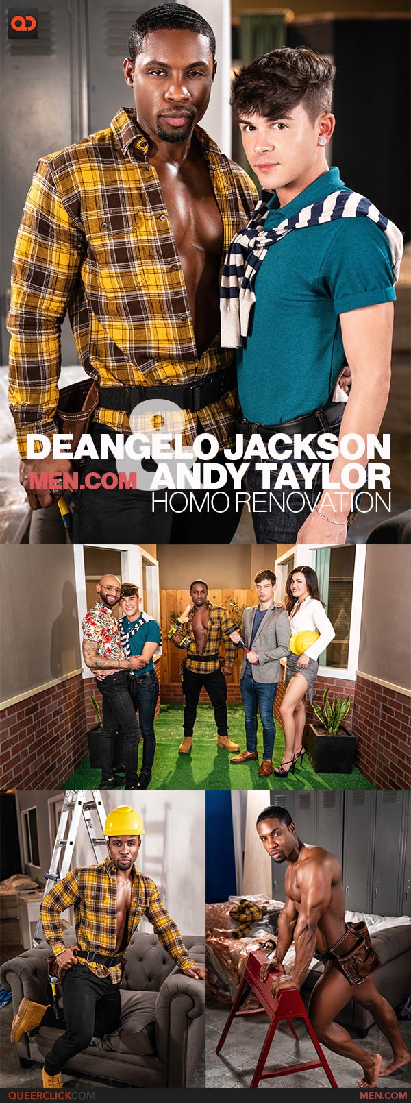 Men.com: DeAngelo Jackson and Andy Taylor