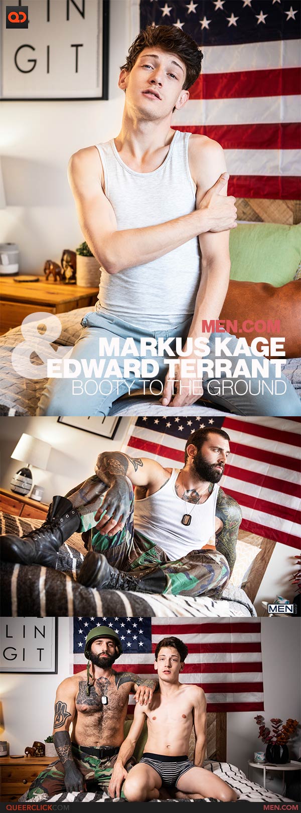 Men.com: Markus Kage and Edward Terrant