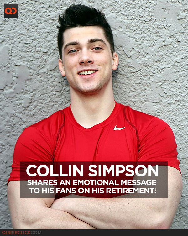 Collin Simpson Shares an Emotional Message to His Fans on His Retirement!