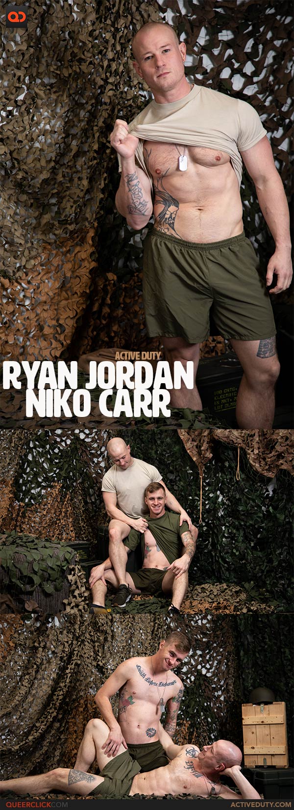 Active Duty: Ryan Jordan Gets Deep In Niko Carr