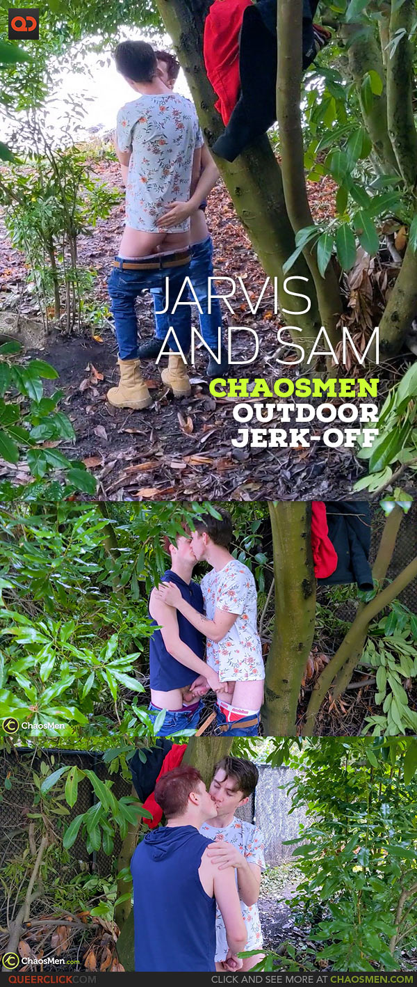 ChaosMen: Jarvis Johnson and Sam Hayes Outdoor Jerk-Off
