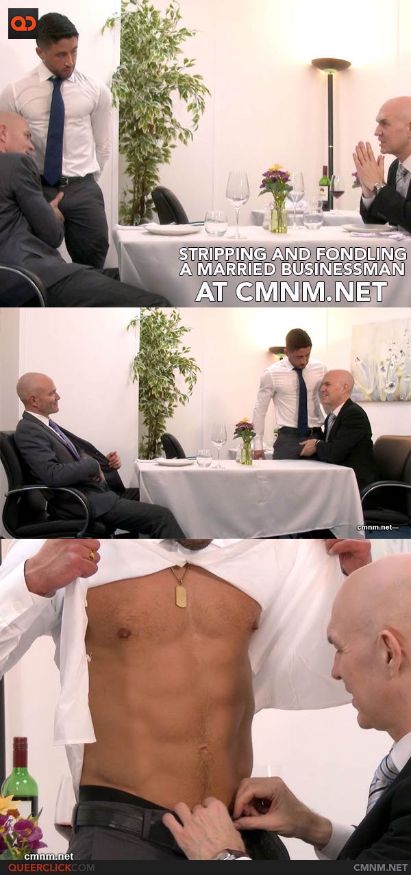 Stripping and Fondling a Married Businessman at CMNM.net