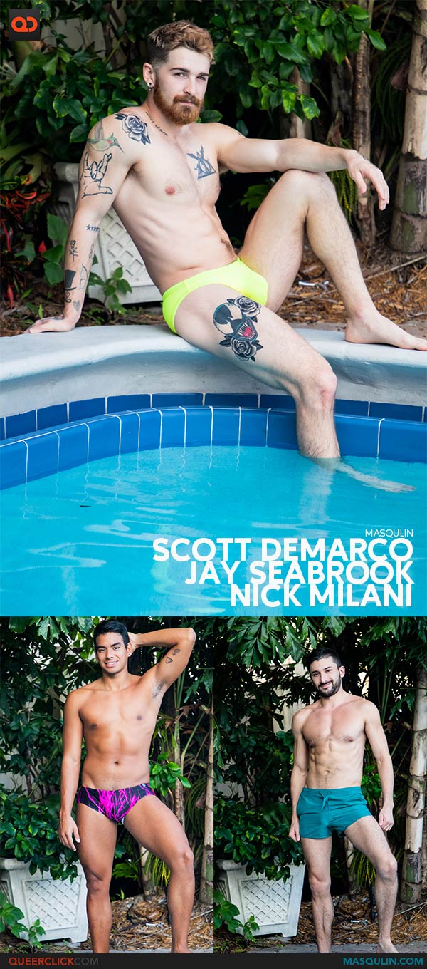 Masqulin: Scott Demarco, Jay Seabrook and Nick Milani