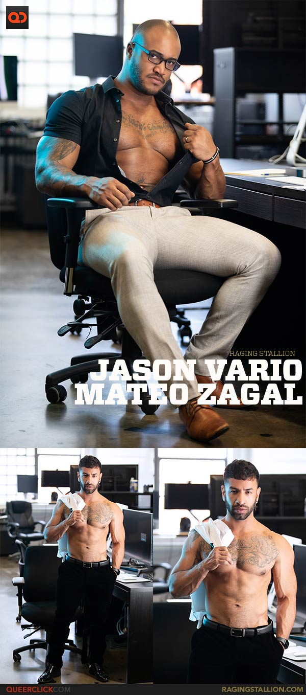 Raging Stallion: Jason Vario and Mateo Zagal
