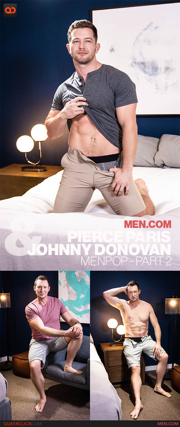 Men.com: Pierce Paris and Johnny Donovan