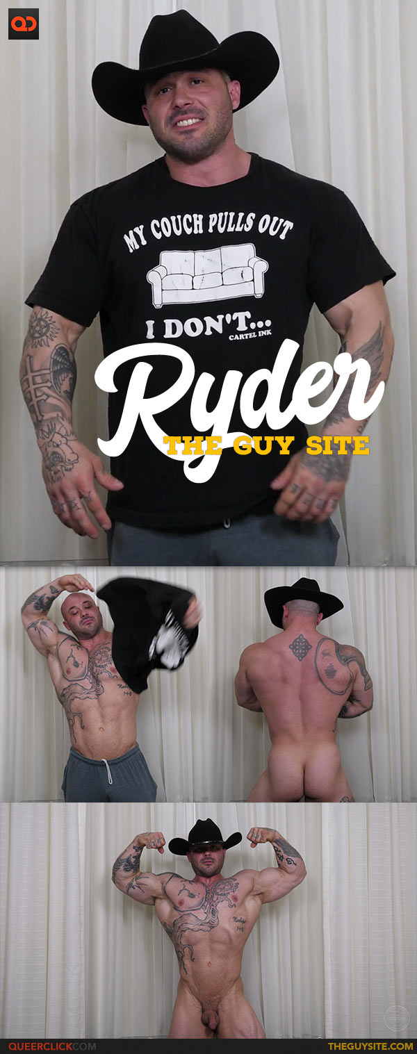 The Guy Site: Ryder - Friendly Cowboy Gets Naked