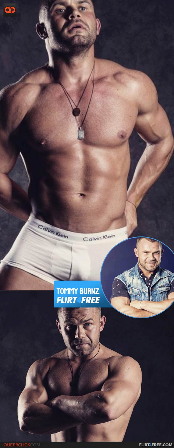 Exclusive Interview With Flirt4Free Muscle Man Tommy Burnz