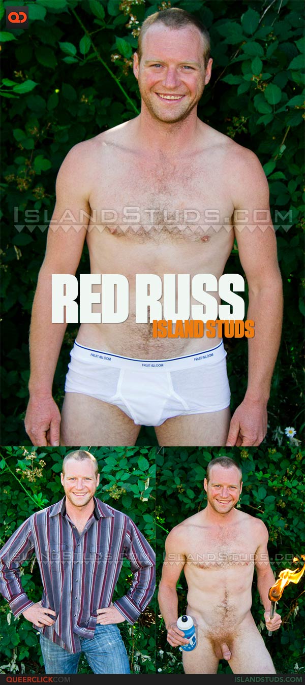 Island Studs: Red Russ