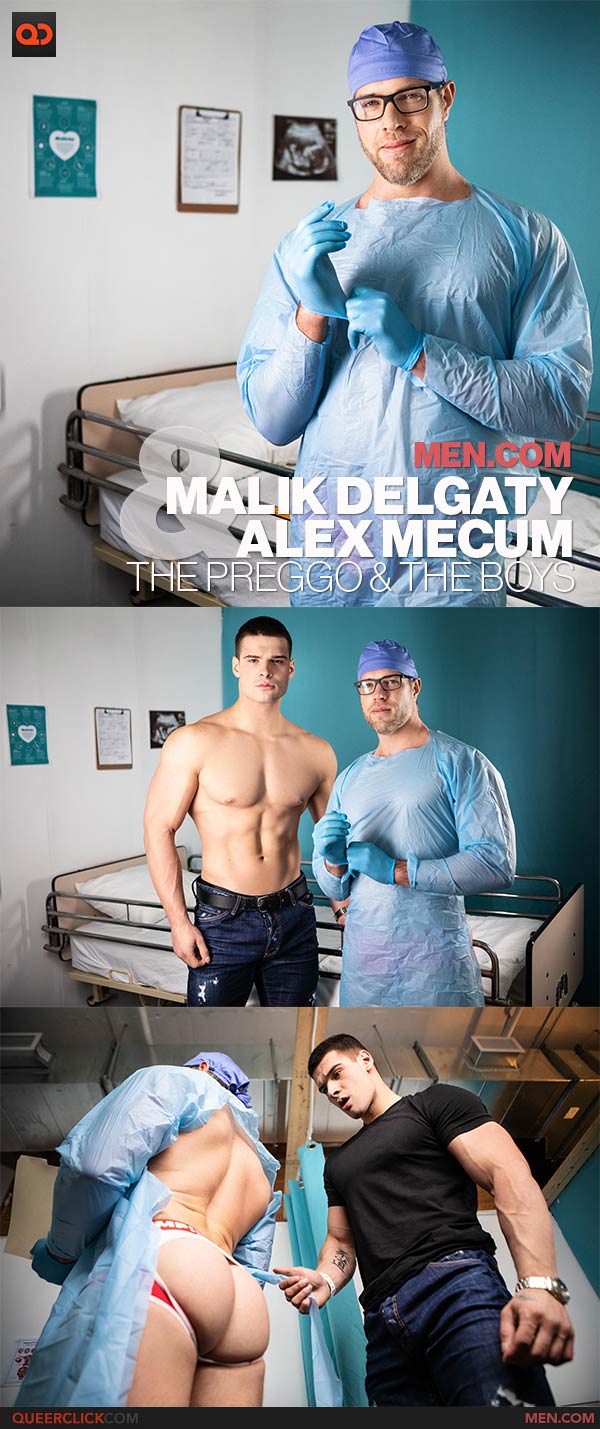 Men Alex Mecum and Malik Delgaty