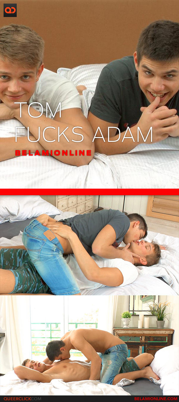 BelAmi Online: Tom Pollock Fucks Adam Archuleta Bareback - Part 1