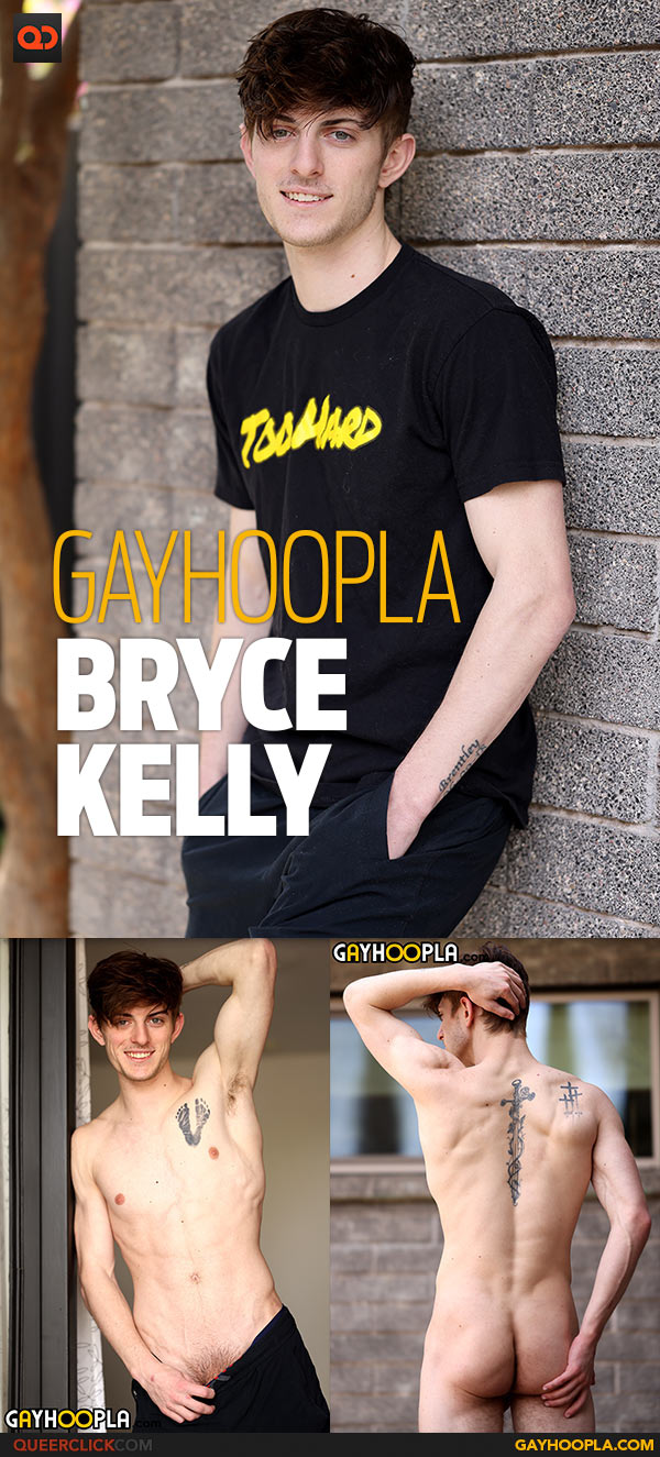 Gayhoopla: Bryce Kelly - TikTok Star Sneaks Away For A Porn Shoot!