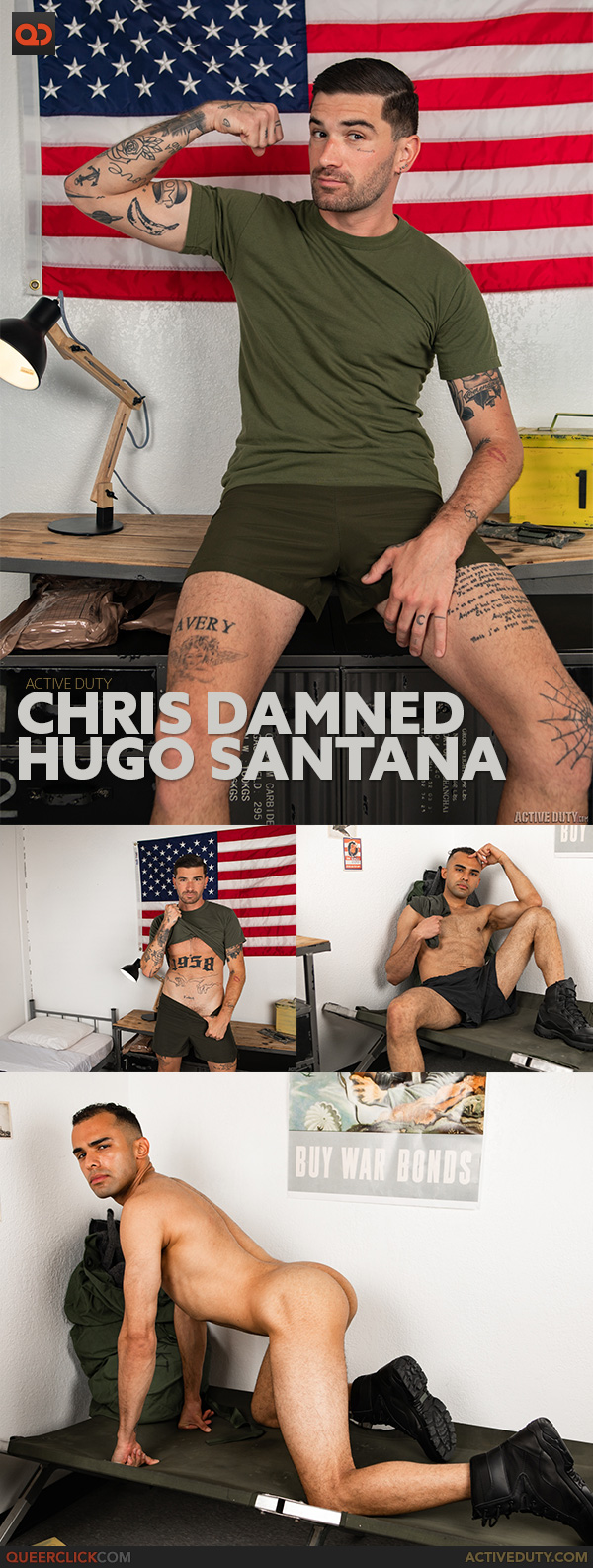 Active Duty: Chris Damned and Hugo Santana