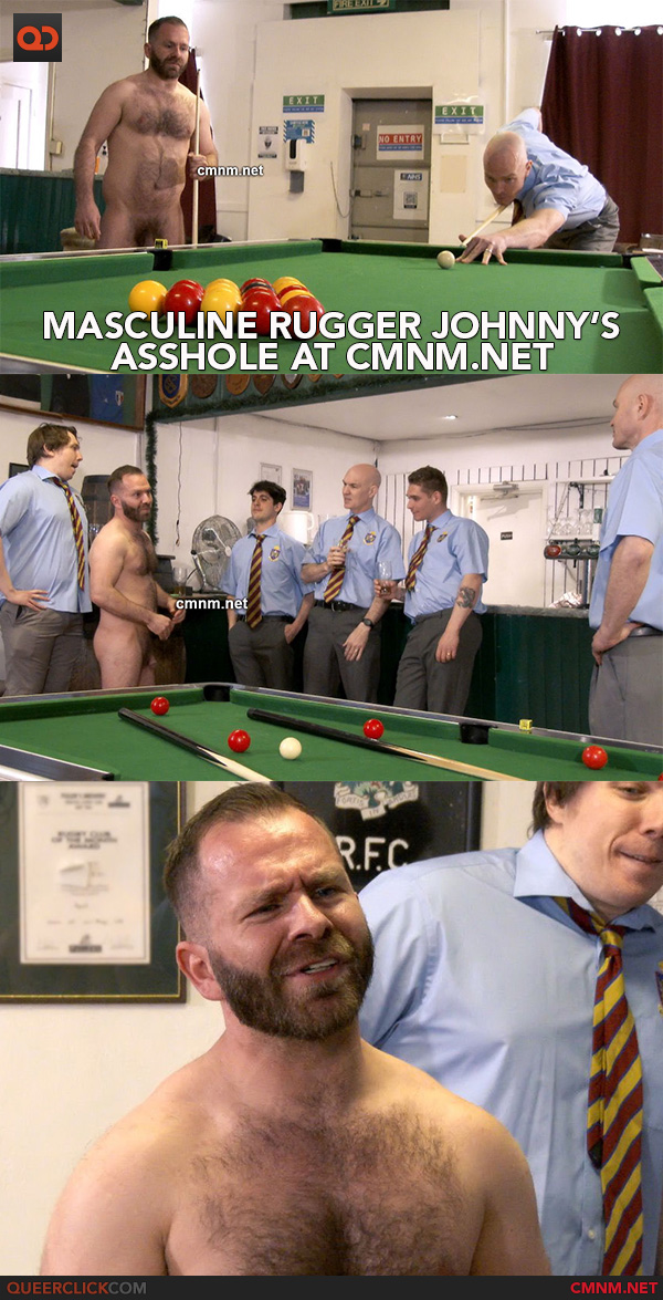 Masculine Rugger Johnny’s Asshole at CMNM.net