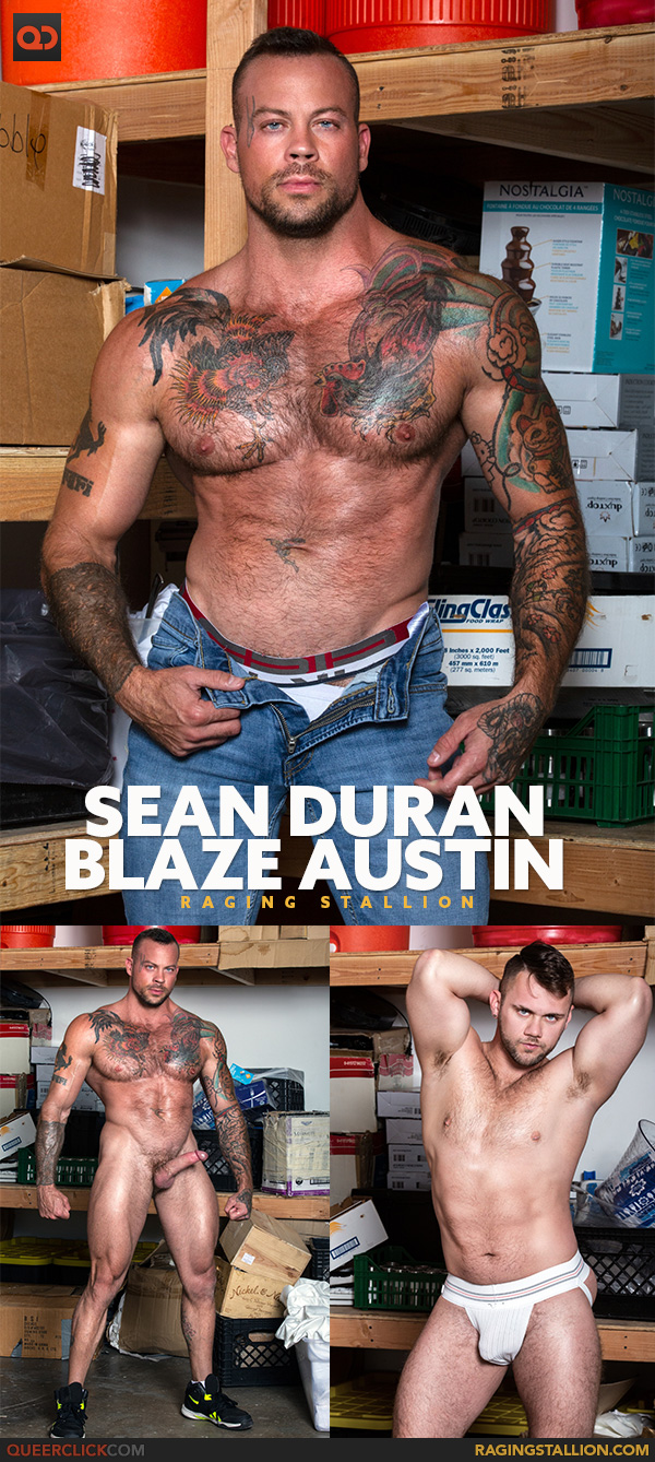 Raging Stallion: Sean Duran and Blaze Austin
