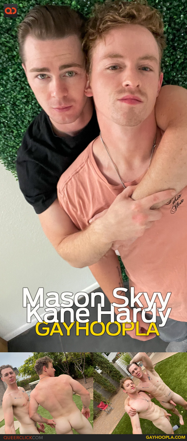 GayHoopla: Mason Skyy and Kane Hardy