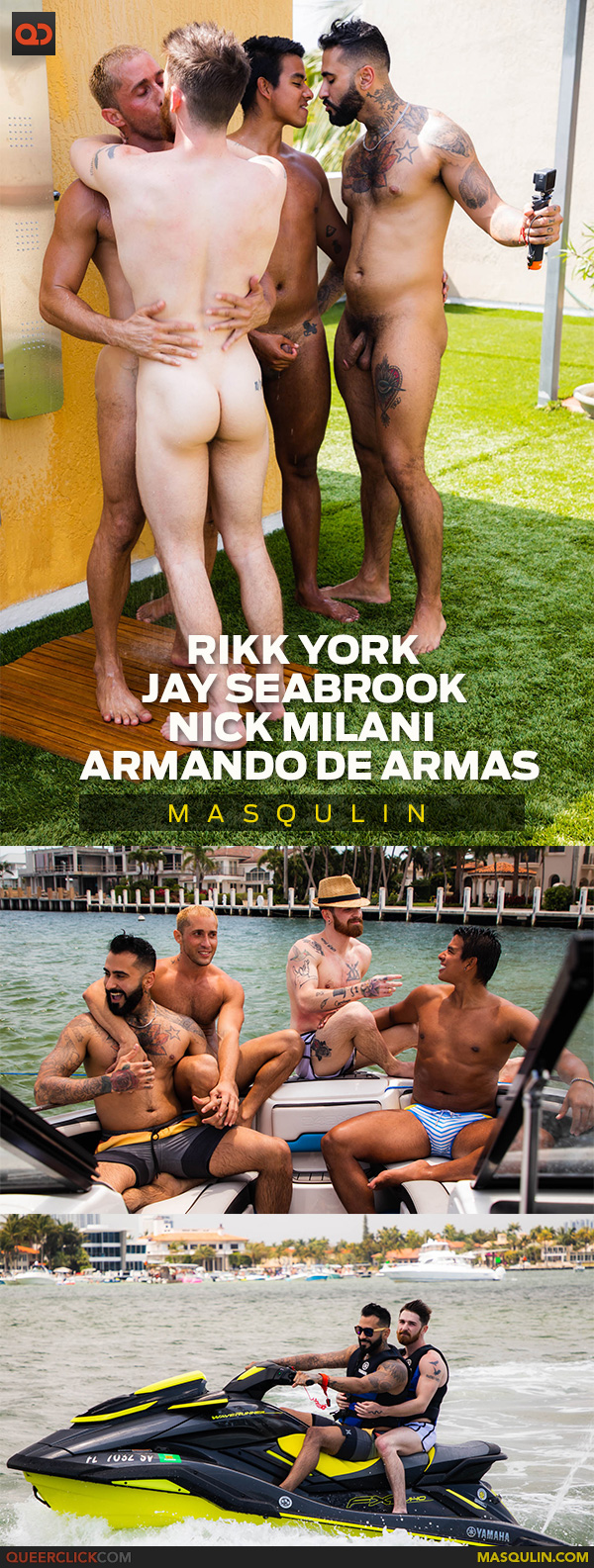 The Bro Network | Masqulin: Armando De Armas, Jay Seabrook, Nick Milani, Rikk York