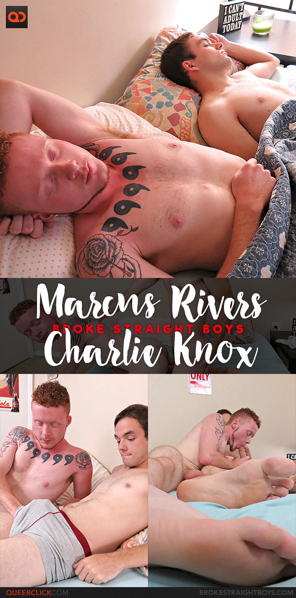 Broke Straight Boys: Marcus Rivers Fucks Charlie Knox - Bareback