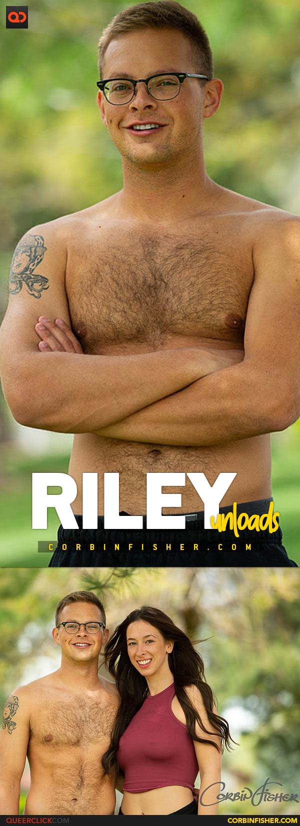 Corbin Fisher: Riley Unloads