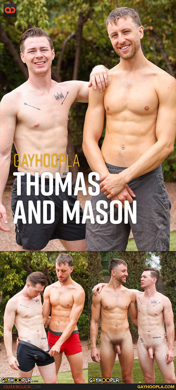 GayHoopla: Thomas Rosewood and Mason Skyy - Flip Fuck Bareback