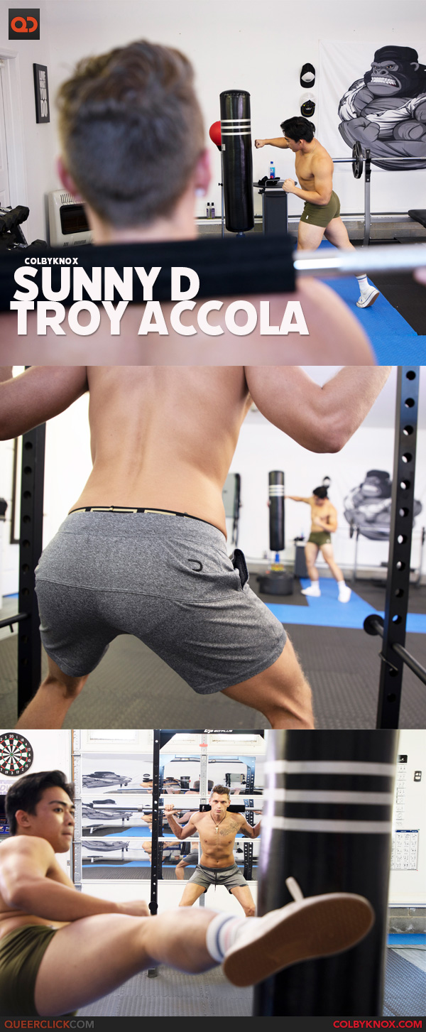 Colby Knox: Troy Accola and Sunny D Hit The Gym